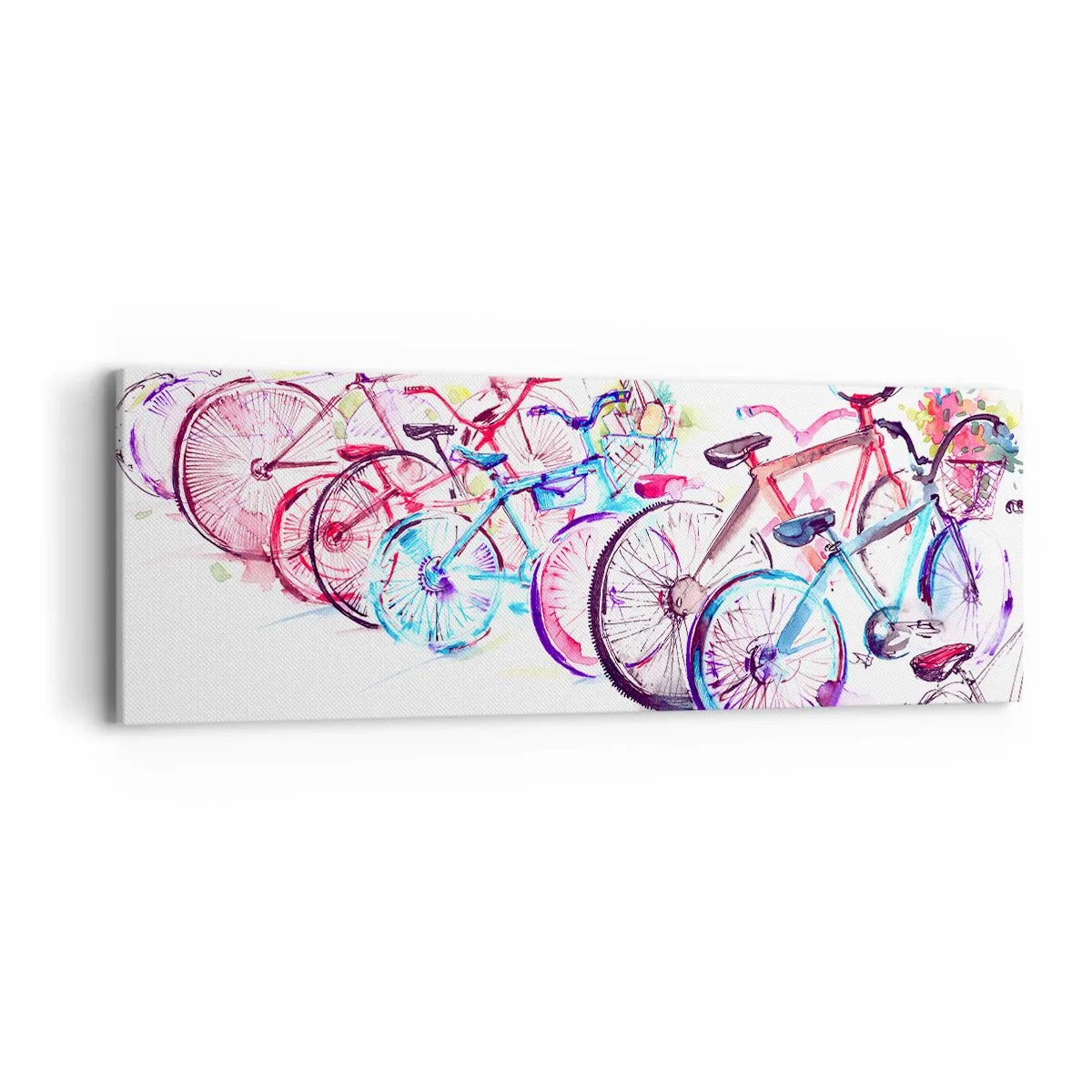 Vászonkép - Az Antymoto klub gyűlése - 90x30 cm
