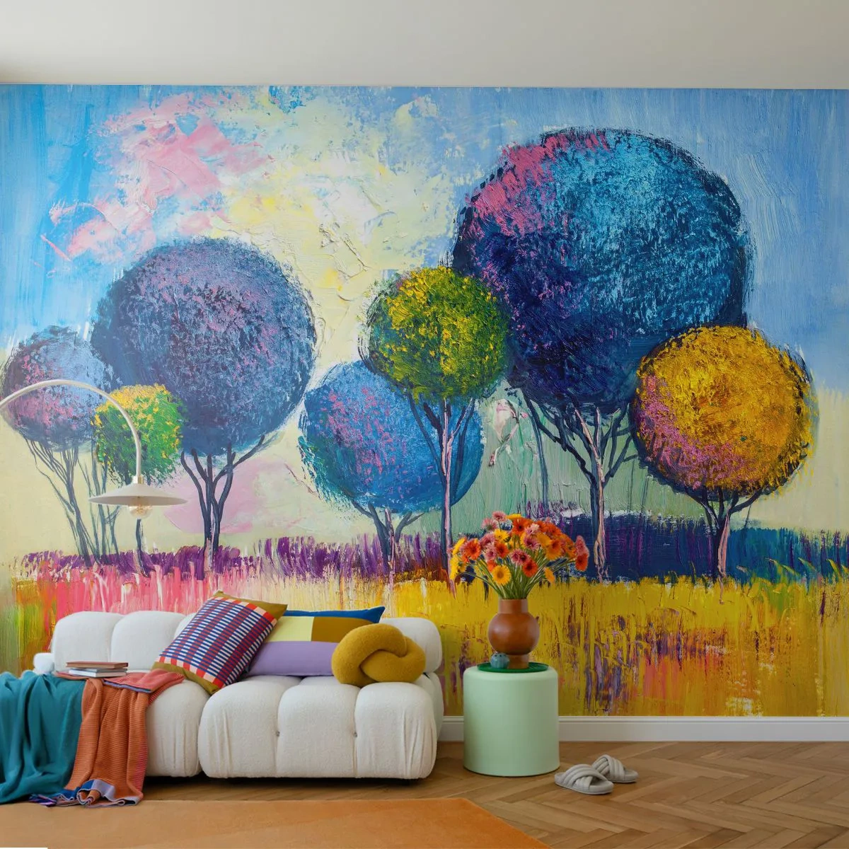 Fotótapéta Premium Canvas - Gömb - az ideális alak - Absztrakció, Tájkép, Grafika - 400x280 cm