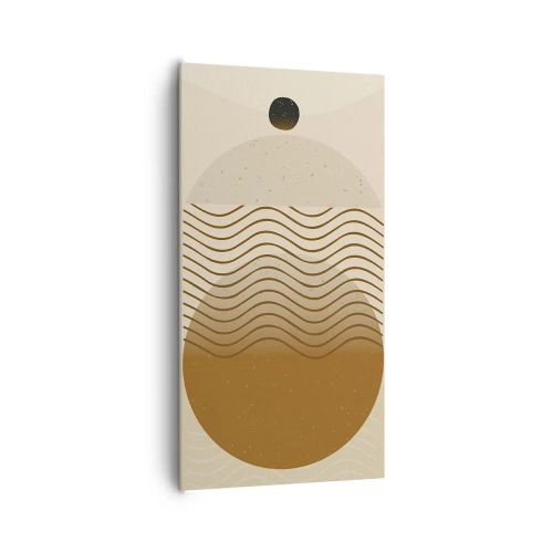 Vászonkép - A geometriai formák eredetéről - 65x120 cm