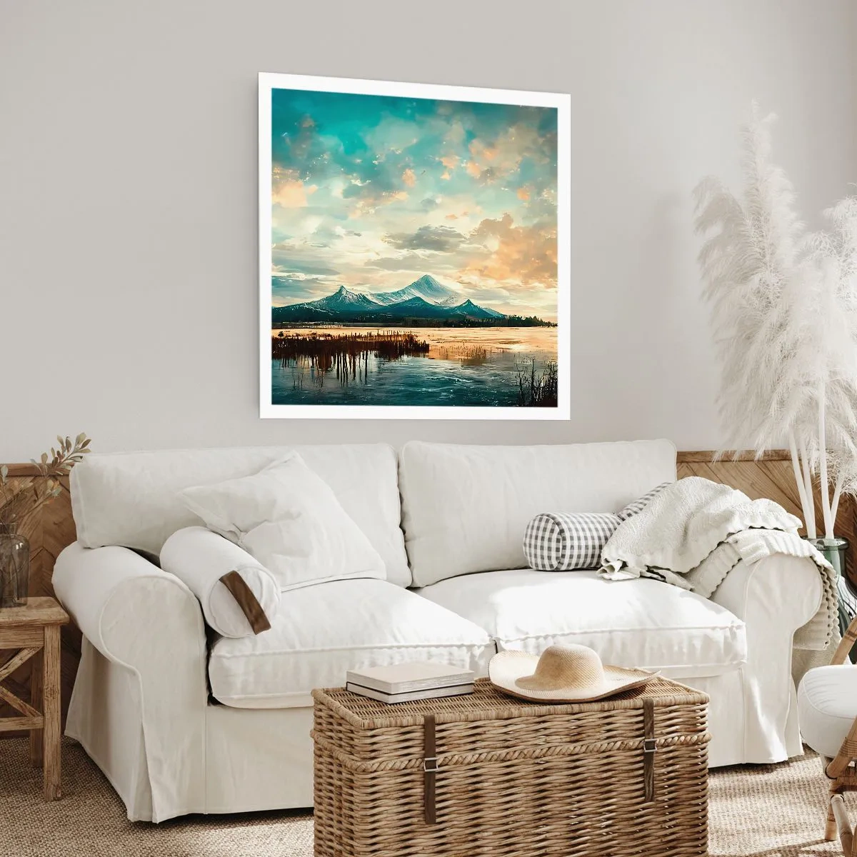 Poszter - Az ég védelme alatt - 60x60 cm