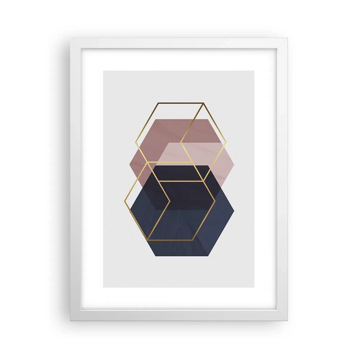 Poszter fekete keretben - Az egyszerűség ereje - 30x40 cm