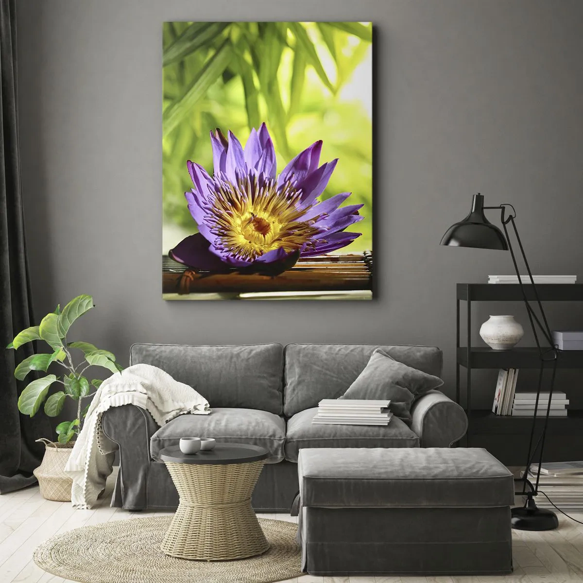 Vászonkép - Az ázsiai napon - 70x100 cm