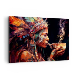 Vászonkép - Egy varázslatos rituálé - 100x70 cm