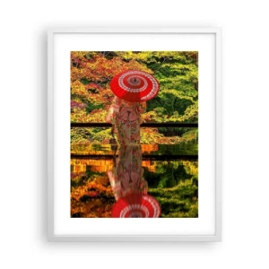 Poszter fekete keretben - A természet templomában - 40x50 cm