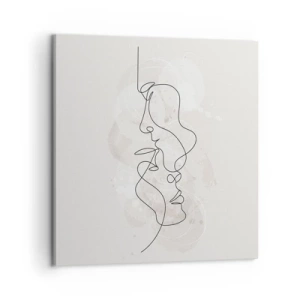 Vászonkép - Ölelésbe gabalyodva - 60x60 cm