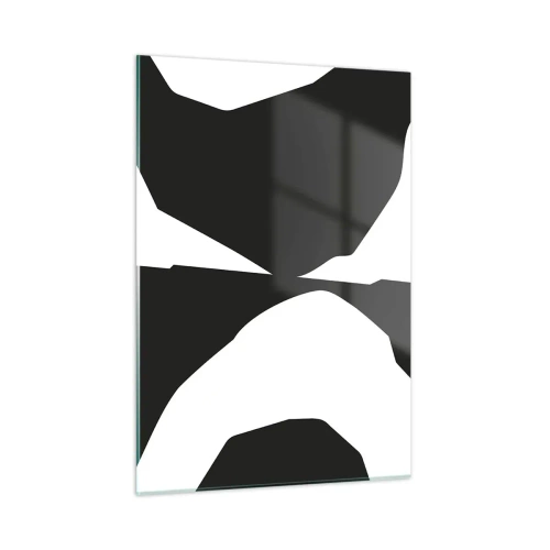 Üveg kép - Pozitív-negatív - 50x70 cm