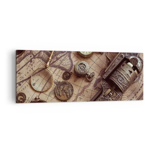 Vászonkép - Hív a kaland  - 140x50 cm