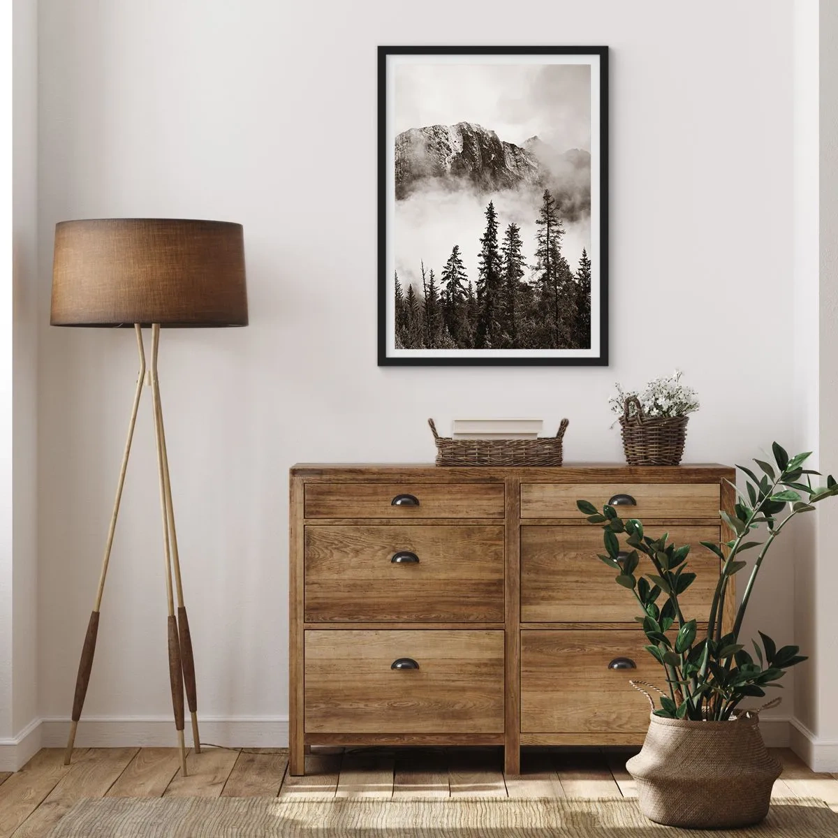 Poszter fehér keretben - Gránit uralkodó - 70x100 cm