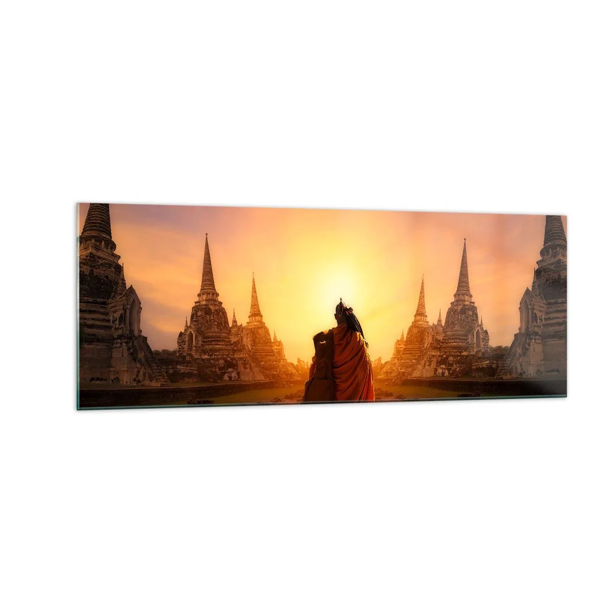 Üveg kép - Nyugalomban a végtelenségen át - 140x50 cm