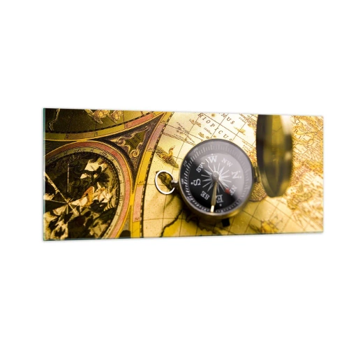 Üveg kép - Vagy talán a világ végére? - 100x40 cm