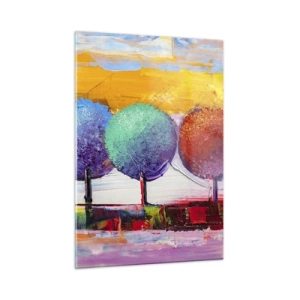Üveg kép - Három a magyar igazság - 50x70 cm