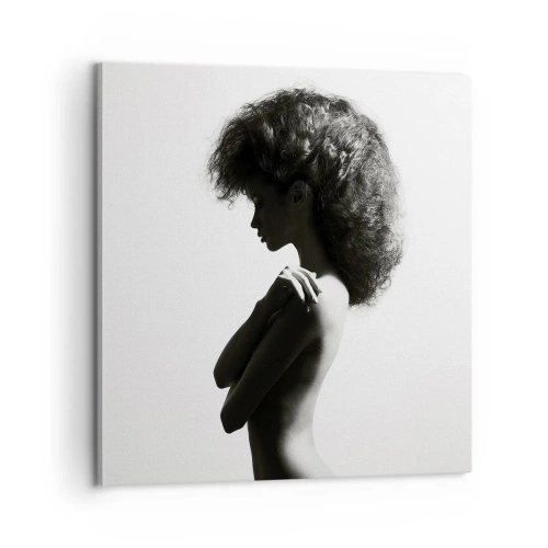 Vászonkép - Mint virág a karcsú száron - 60x60 cm