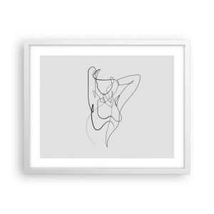 Poszter fekete keretben - Milyen vagy igazán…. - 50x40 cm