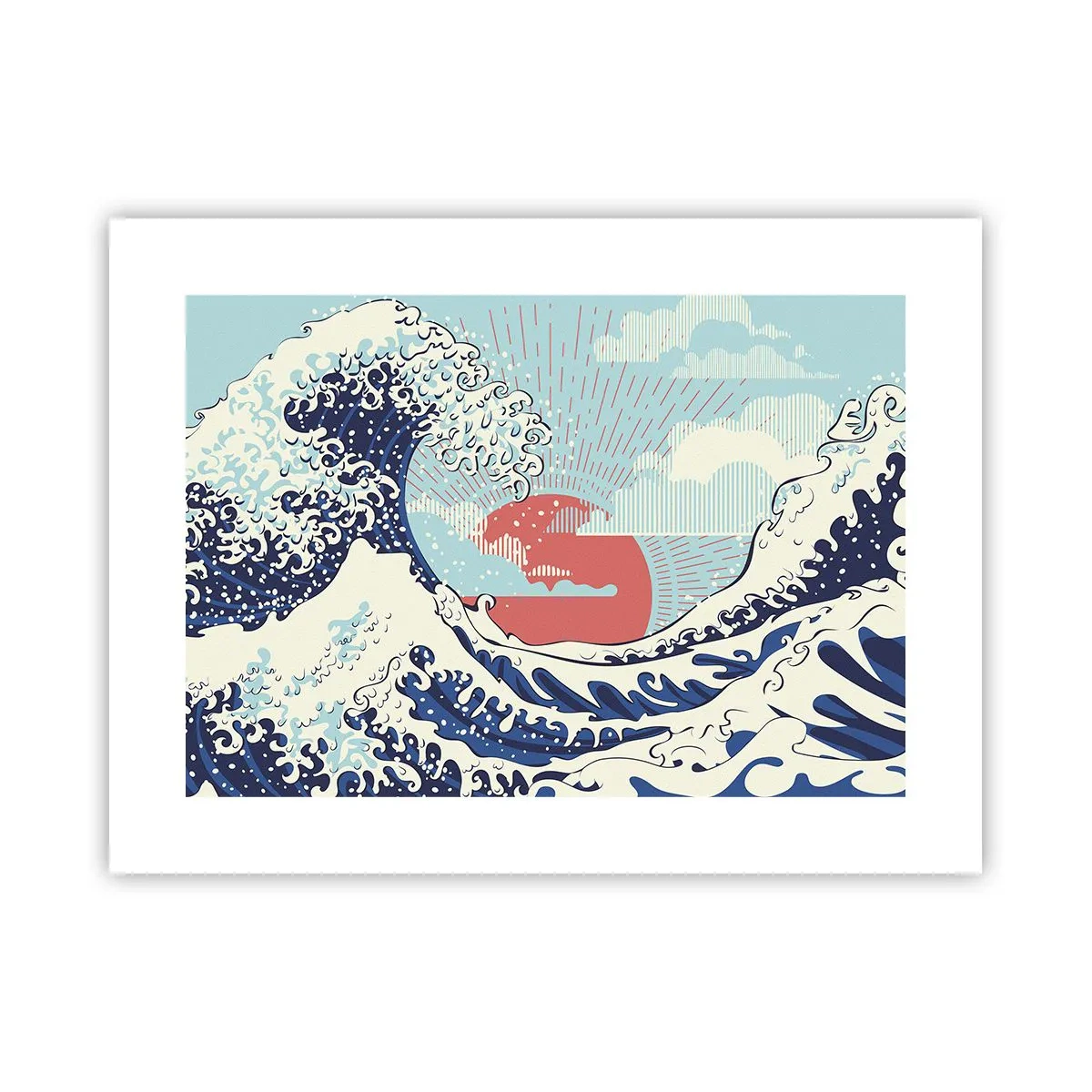 Poszter - Japán inspirációból - 40x30 cm