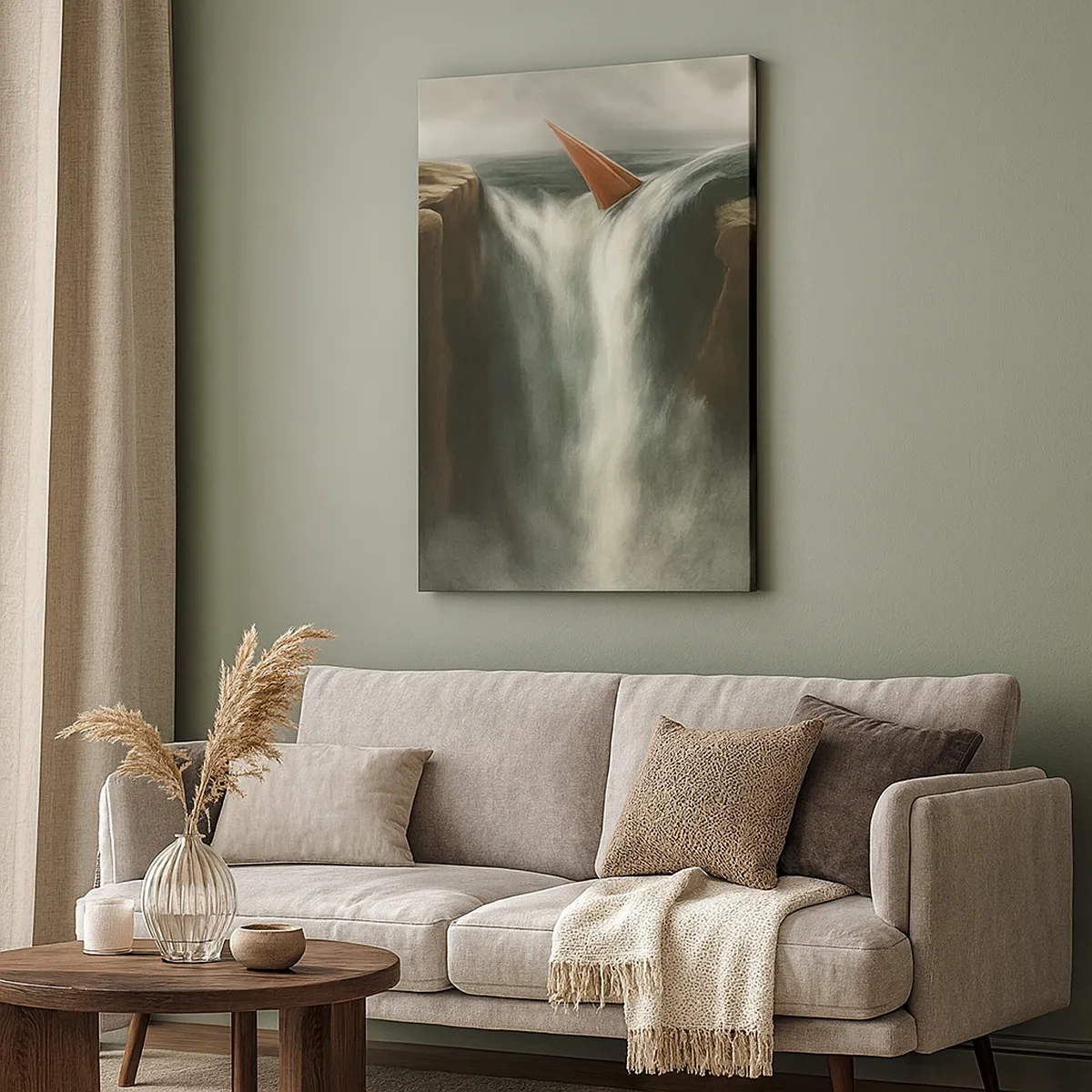 Vászonkép - Az élet óvatossága - 50x70 cm