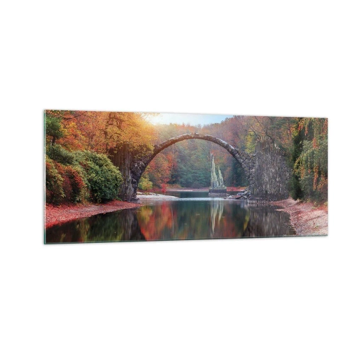 Üveg kép - A tükör másik oldalán - 100x40 cm