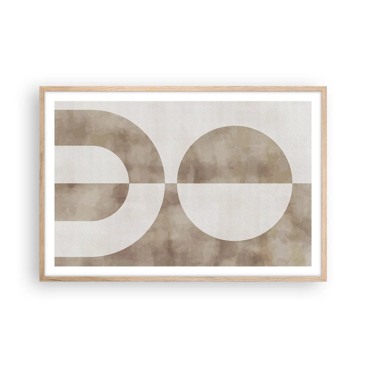 Poszter világos tölgy keretben - Hasonlóságok és különbségek - 91x61 cm