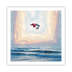 Poszter - Egy másik dimenzióba - 60x60 cm