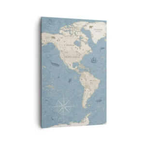 Vászonkép - Egy világ karnyújtásnyira - 80x120 cm