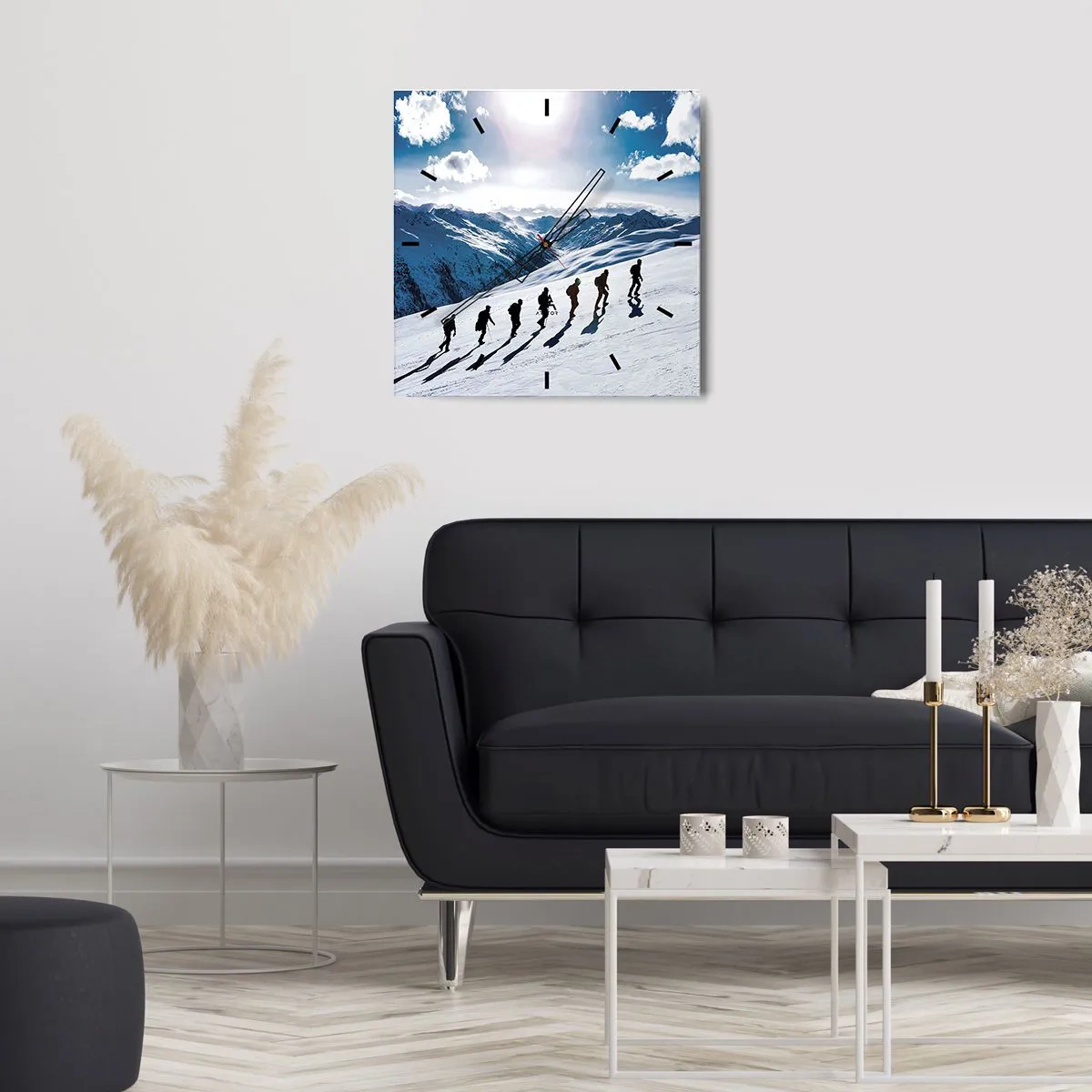 Falióra, Óra - A hódítók csapata - 30x30 cm