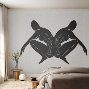 Fotótapéta Premium Canvas - Egy közös lélek - Emberek, Minimalista, Ikrek - 400x280 cm