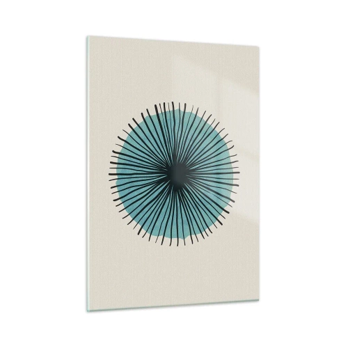 Üveg kép - Ragyogóan a kékben - 50x70 cm