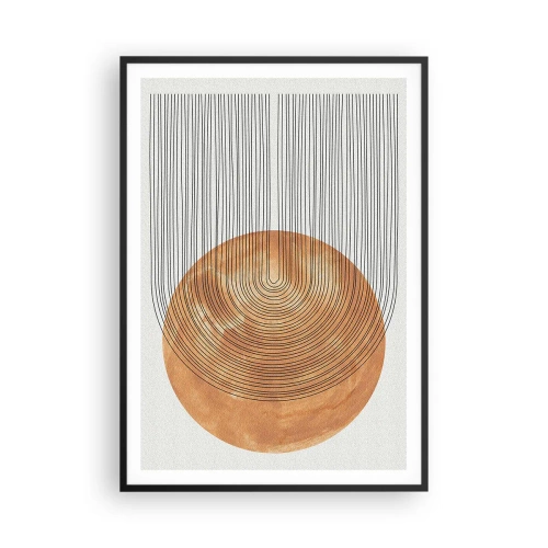 Poszter fehér keretben - Egy napsütéses kompozíció - 70x100 cm