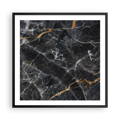 Poszter fehér keretben - A kő belső élete - 60x60 cm