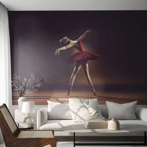 Fotótapéta Premium Sand - Egy prima balerina - Balerina, Tánc, Balett - 100x70 cm