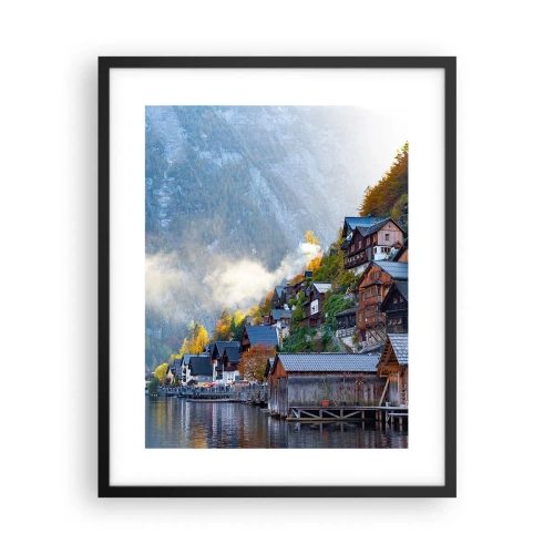 Poszter fehér keretben - Alpesi éghajlatra - 40x50 cm