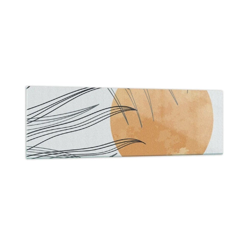 Üveg kép - Mindig a nap felé - 160x50 cm