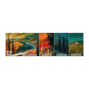 Fotótapéta Minta Öntapadós Deluxe Sticker - Toszkán táj - Tájkép, Toszkána, Utazások - 100x30 cm