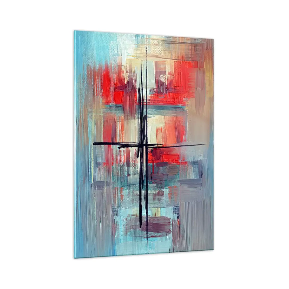 Üveg kép - Tájkép egy ismeretlen dimenzióban - 70x100 cm