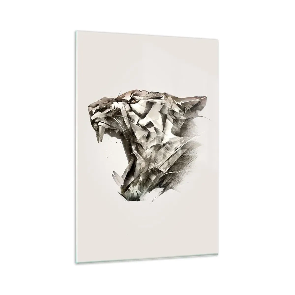 Üveg kép - Már tudod, ki a főnök - 80x120 cm