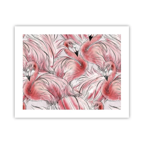 Poszter - Madári corps de ballet - 50x40 cm