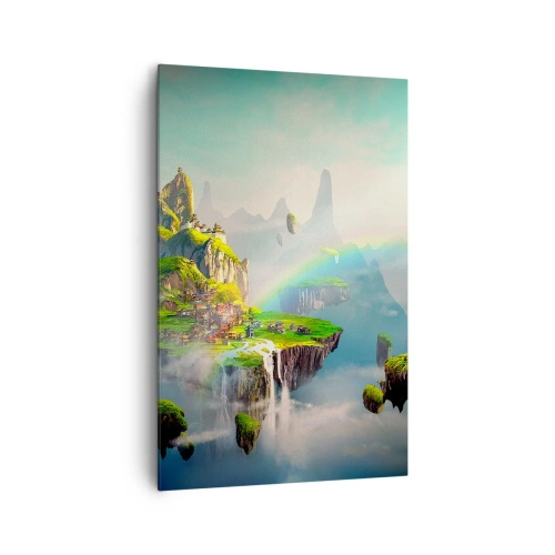 Vászonkép - Az ég közepén - boldog szigetek - 80x120 cm