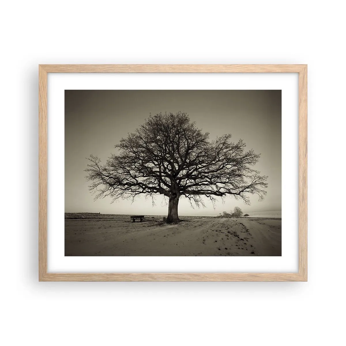 Poszter világos tölgy keretben - Innen az örökkévalóságig - 50x40 cm
