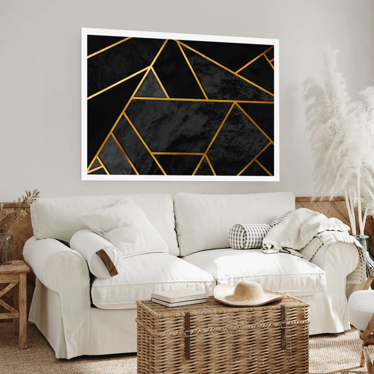 Poszter - Sötétség és ragyogás - 100x70 cm