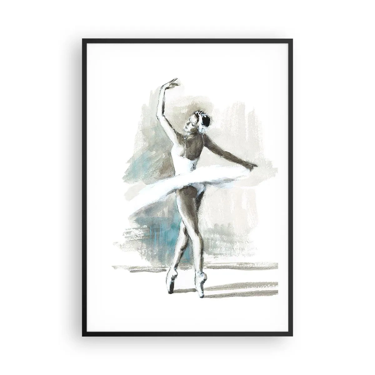 Poszter fehér keretben - Hattyúvá varázsolva - 70x100 cm