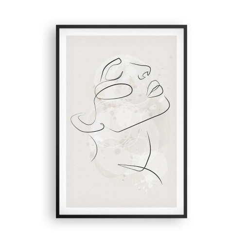 Poszter fehér keretben - Egy álom körvonala - 61x91 cm