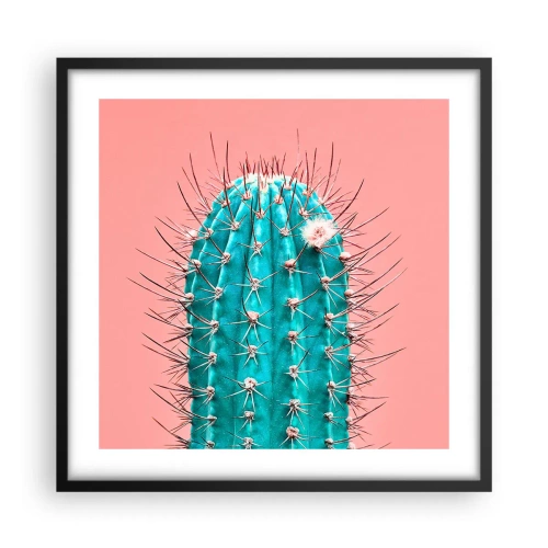 Poszter fehér keretben - Csak nézz - 50x50 cm