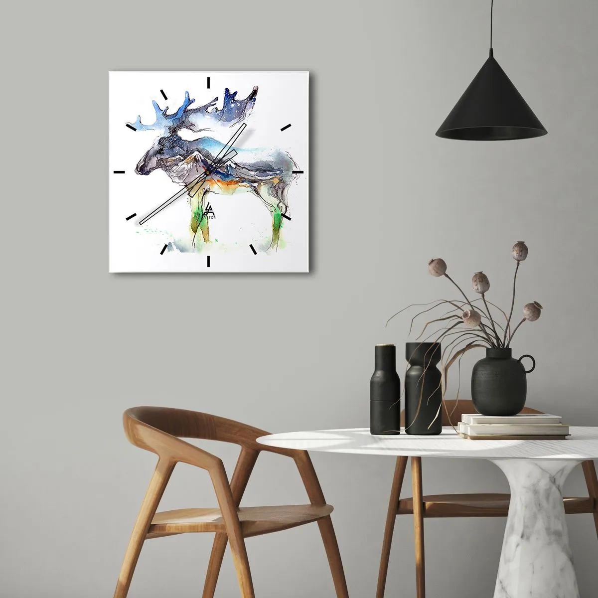 Falióra, Óra - Egy téli mese hőse - 30x30 cm