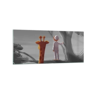 Üveg kép - Ez tényleg történik - 120x50 cm