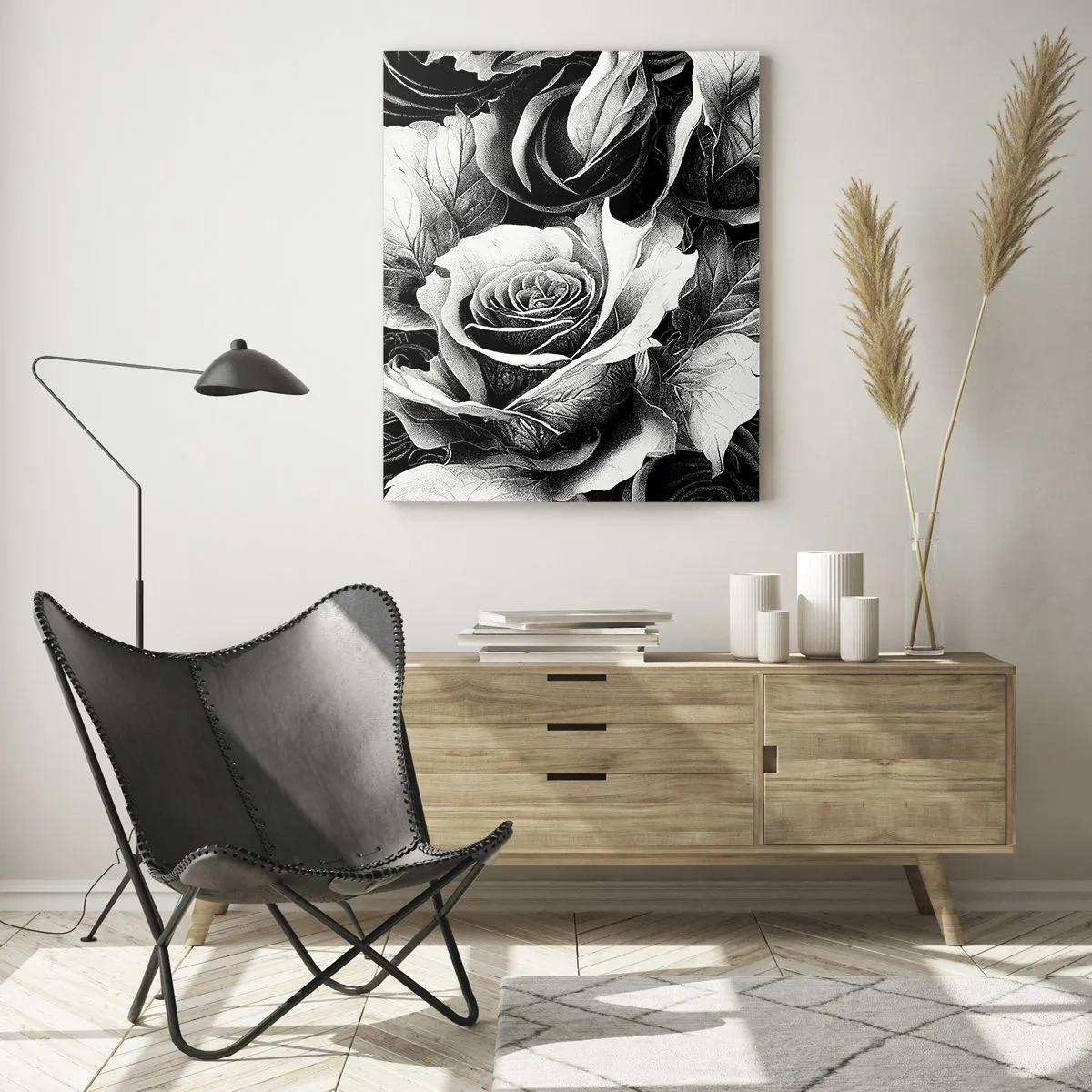 Üveg kép - Mindig a királynő - 50x70 cm