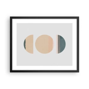 Poszter fehér keretben - Kerékről kerékre - 50x40 cm