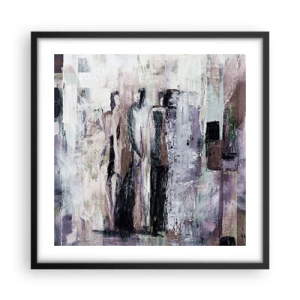 Poszter fehér keretben - A titokzatos hámas - 50x50 cm