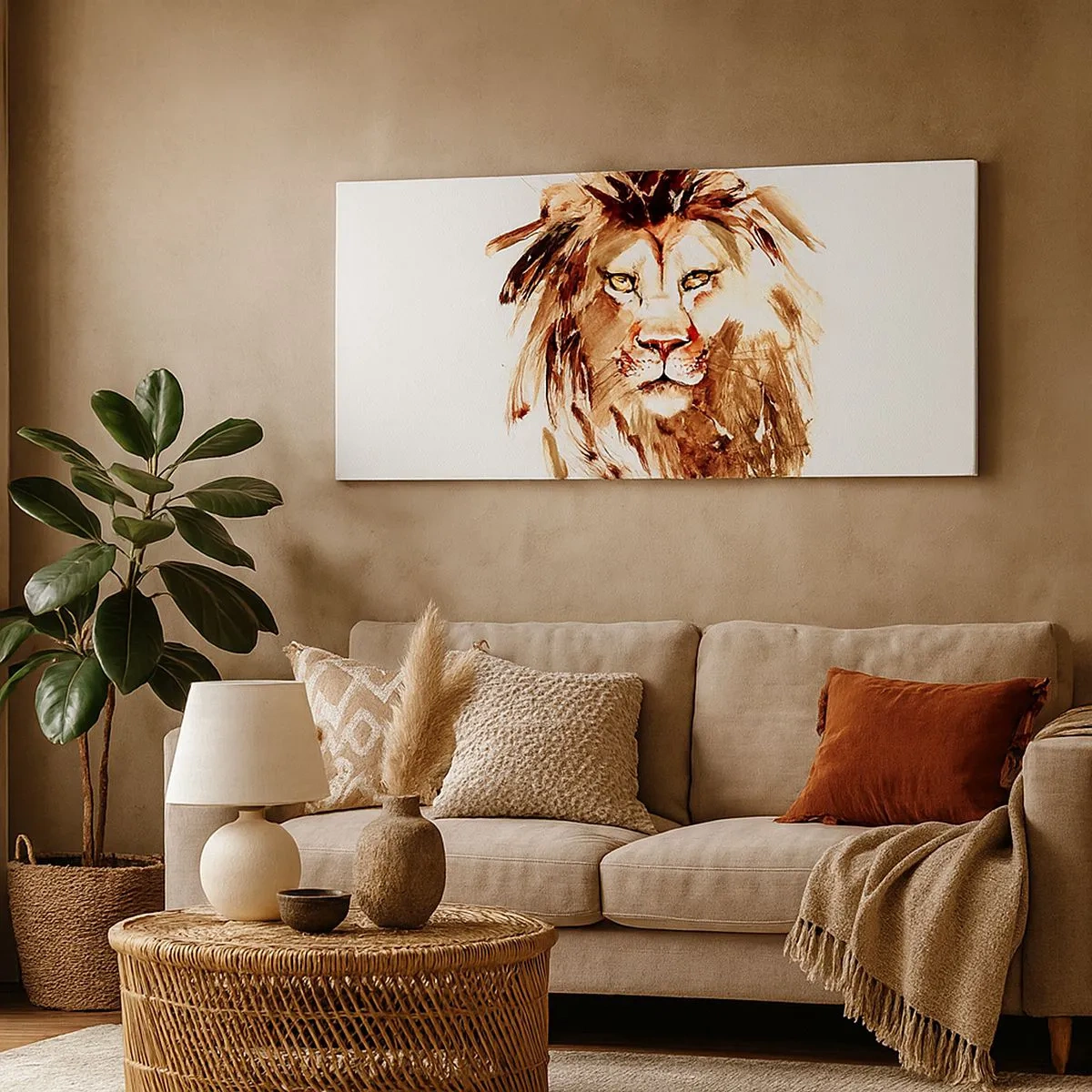 Vászonkép - Erő és méltóság - 100x40 cm