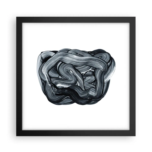 Poszter fehér keretben - Ez nem olyan egyszerű - 30x30 cm