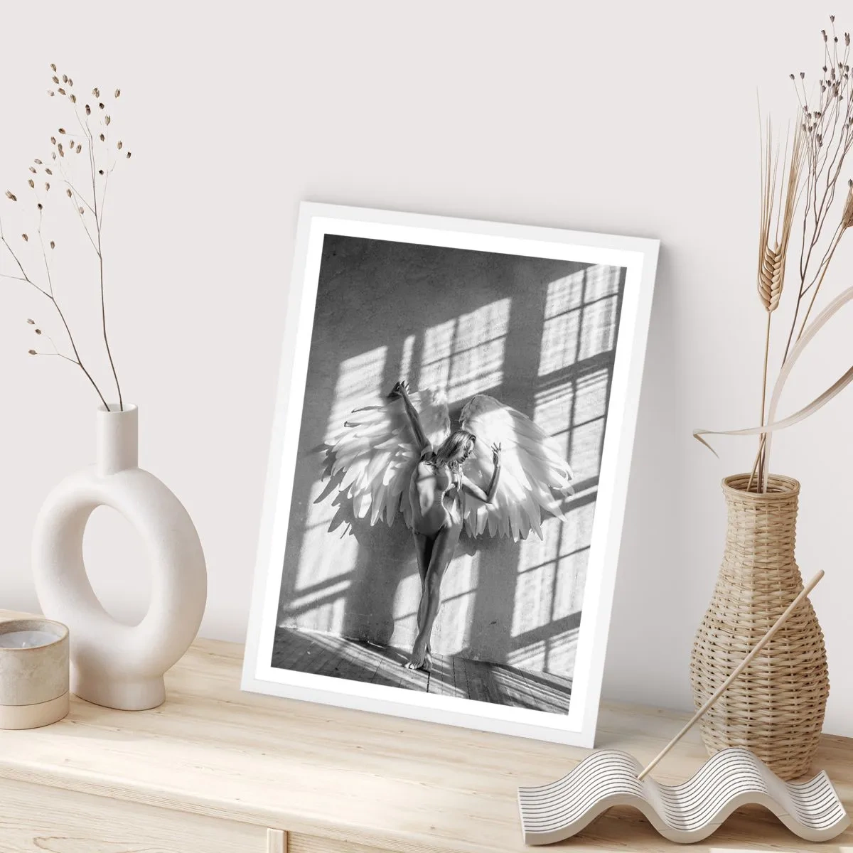 Poszter fekete keretben - Egyenesen az égből - 70x100 cm