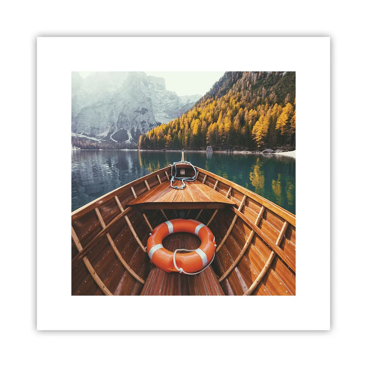 Poszter - Hegyi kirándulás - 30x30 cm